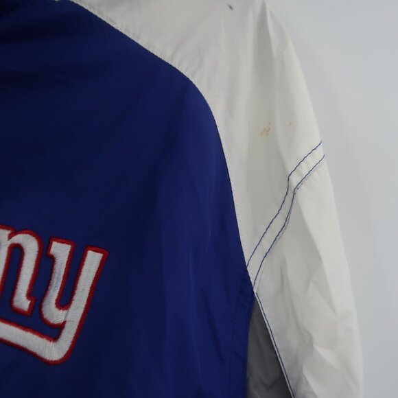 NFL New York Giants Full Zip Windbreaker Style Jacket Size XXL - Picture 7 of 8